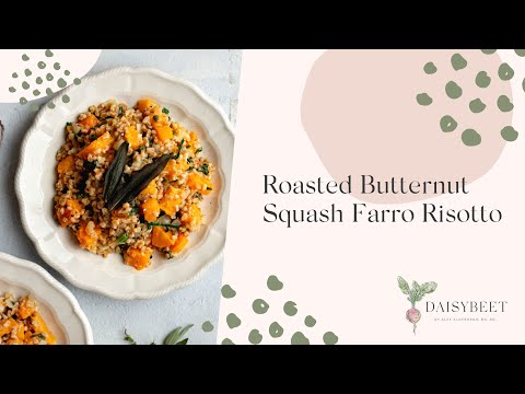 Butternut Squash Farro Risotto Recipe