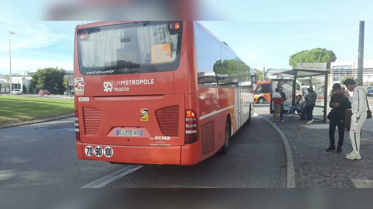 La Métropole Mobilité le Car | Mercedes Intouro €6 n°1209 | Ligne 210