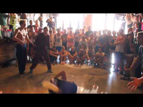 BreakDance Moves  BATTLE IN ANTALYA 2 VS 2 BBOY PIONEER