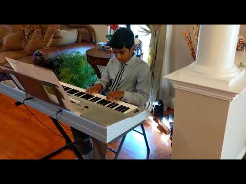 Rickie Reddy performing Galloping Stallion By Melody Bober