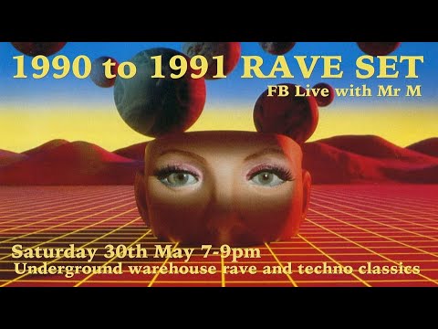 Rave 1990 to 1991 Vinyl Set (recorded during 2020 lockdown)