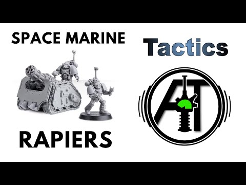 Rapier Carriers: Laser Destroyer and Quad Launcher: Rules, Review + Tactics - Space Marines