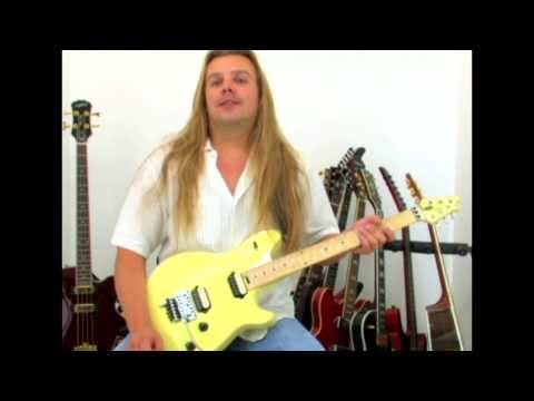 Beautiful Girls Van Halen II Guitar Lesson by Mark John Sternal Phrase By Phrase Method