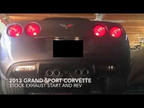 2013 Corvette Grand Sport with SLP Loudmouth II Exhaust