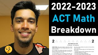 Watch Me Take 5 Academy's NEW FULL 2022-2023 ACT® Math Practice Test | 5 Academy ACT® Test Questions