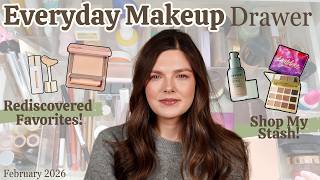 Everyday Makeup Drawer Shop My Stash & GRWM ✨February 2026