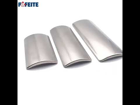 N35-N52SH Customized NdFeB Arc Neodymium Magnet for Motor