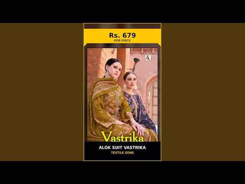 Alok Suit Vastrika – product video thumbnail