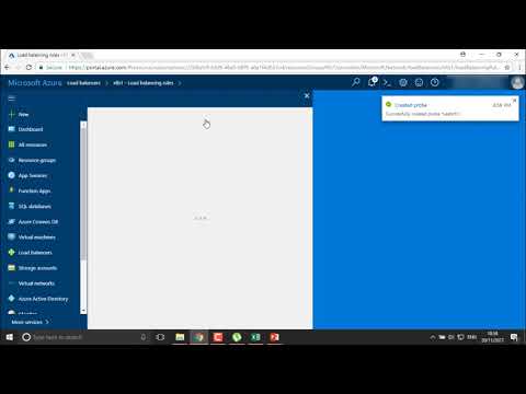 Azure Configure Load Balancer Configurations