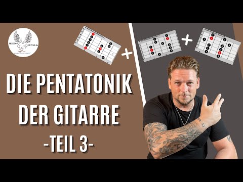 Die Pentatonik der Gitarre: ''A-Moll Pentatonik - 3.Position'' | Einfache Übung