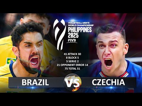 Brazil vs Czechia | Men's World Championship 2025