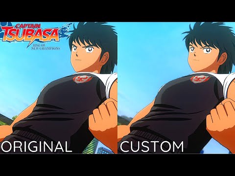 How to Create your Custom Character as Kojiro Hyuga | Captain Tsubasa Rise of New Champions