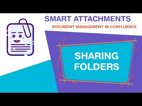 Smart Attachments for Confluence - Sharing folders with people