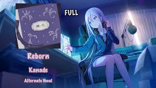 [FULL VER] Reborn 再生 Kanade Yoisaki 宵崎 奏 Alternate Vocal
