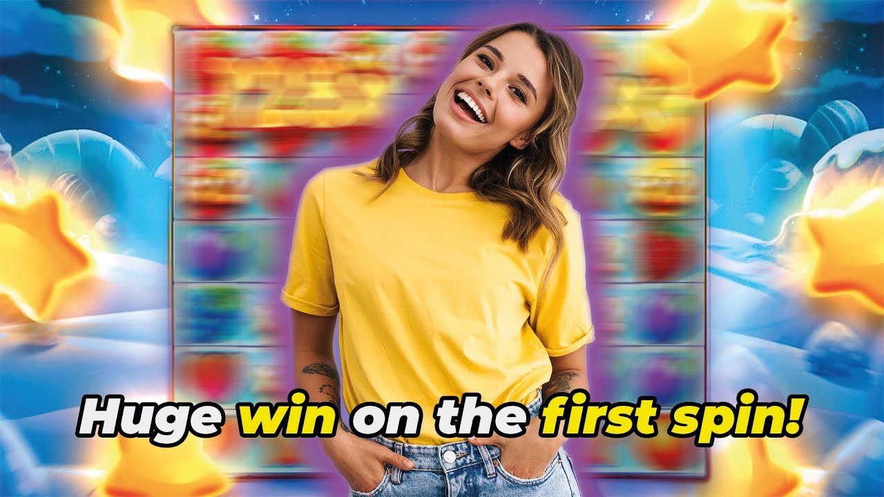 Emergancy awesome 😱 Huge pokie win on the first spin! Fruit Party 2 is on fire 🔥