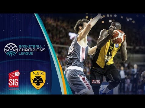 SIG Strasbourg v AEK - Highlights - Quarter-Finals - Basketball Champions League 2017-18
