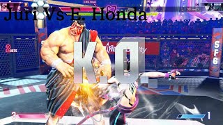 Juri Vs E. Honda No.1