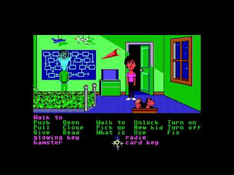 Lets Play **RARE** Maniac Mansion Part 2