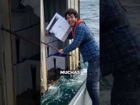 No toques los contenedores en el mar