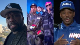 50 Cent Reacts to Cam&#39;ron Blaming Jim Jones &amp; Juelz Santana Energy for Gervonta Davis Performance