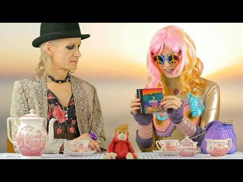 Merlin Dietrich takes tea with Alfred Ladylike