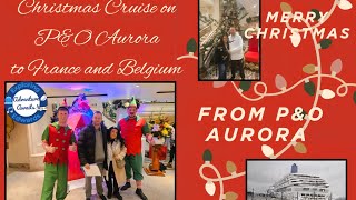 We tried an adult only P&O Aurora Cruise to Belgium and France Christmas Xmas Cruise Southampton 
