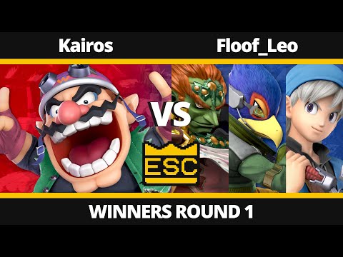 ESC 15 Winners Round 1 - Kairos Vs. Floof_Leo - SSBU Local Tournament