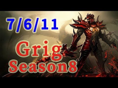 TSM Grig Jarvan IV Jungle vs Gragas Patch 8.16