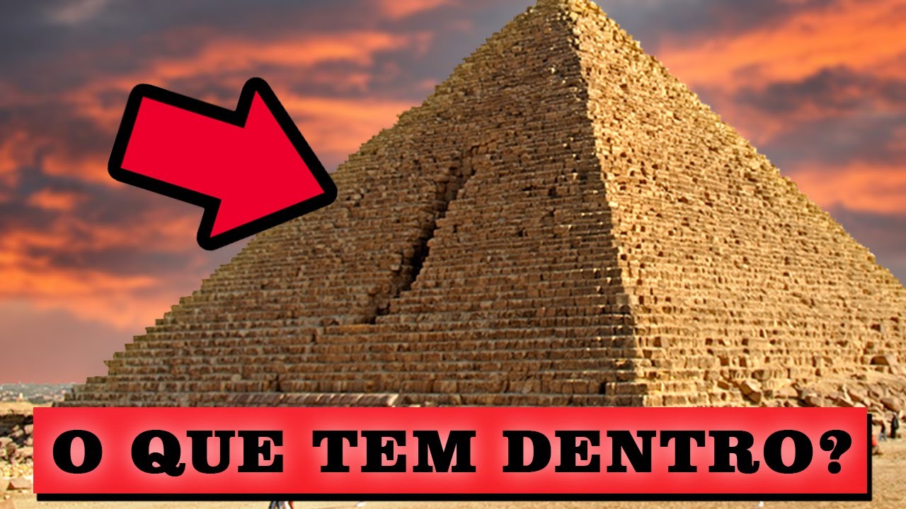 O que tem DENTRO das PIRÂMIDES e da ESFINGE do Egito?