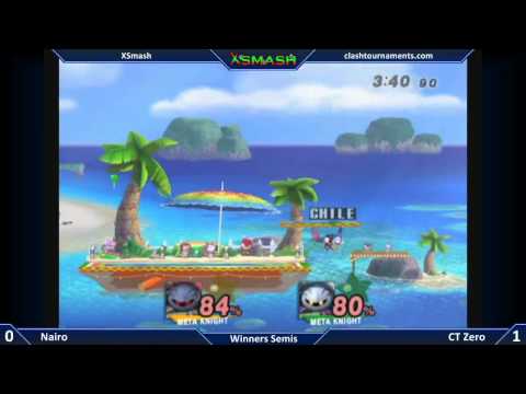 XSmash - CT Zero vs Nairo - Winners Semis - SSBB