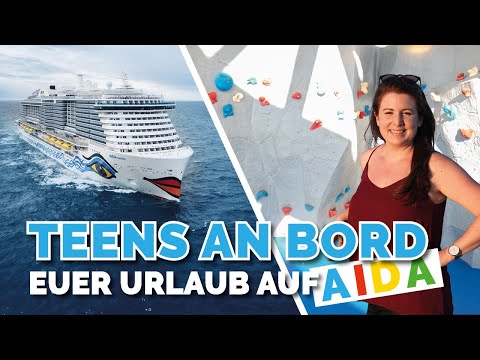 Jugendliche auf AIDA Kreuzfahrt: Das wird euch an Bord geboten