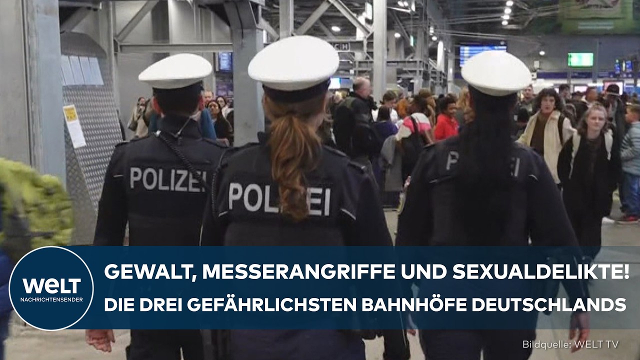 BAHNHÖFE: Gewalt, Messerangriffe und Sexualdelikte! Mehr Sicherheit durch KI-Überwachung?