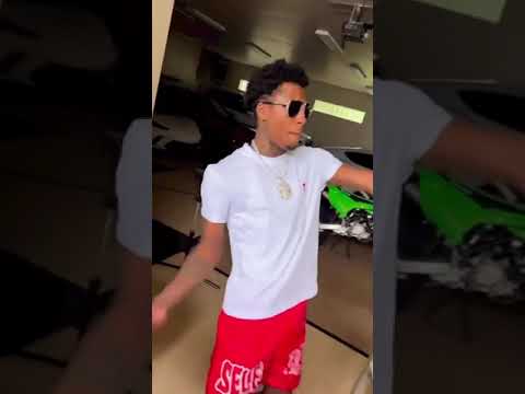 NBA Youngboy dancing and having fun