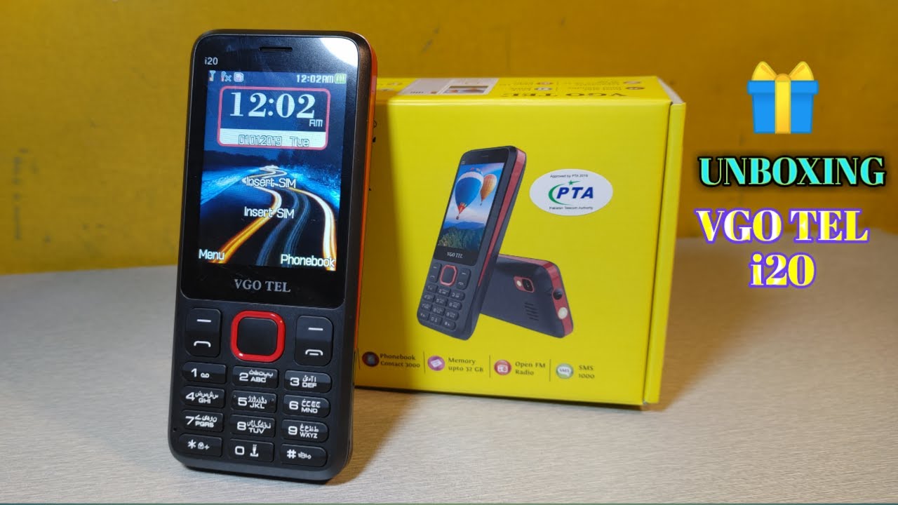 VGOTEL i20 2.8 inch Display 4000 mAh Battery Price Rs 4500 Unboxing And Review