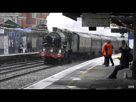 5043 "Earl of Mount Edgcumbe" on 1Z30 @ Reading 29/04/12