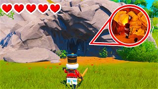 LEGO Fortnite - Exploring Caves, Getting MORE Health & Upgrading Tools!