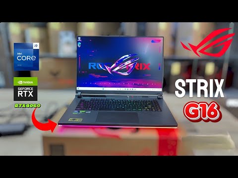 Unboxing and Review of the ASUS ROG STRIX G16 Gaming Laptop 2024