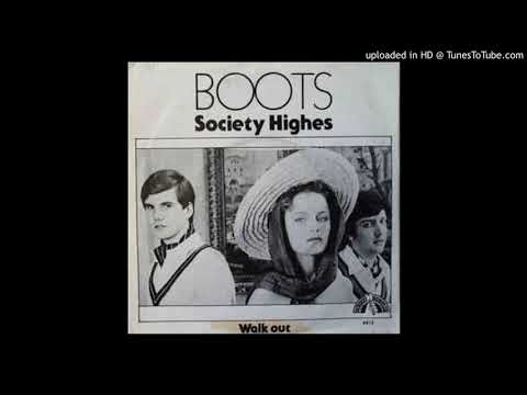 Society Highes ‎– Boots 7"