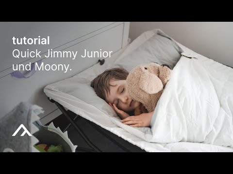 qeedo | Quick Jimmy Junior & Moony 😴 Das Kinder-Schlafsystem für unterwegs - Tutorial