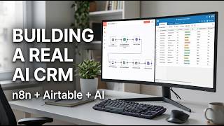Building a Real AI-Powered CRM with n8n + Airtable | Full Automation P