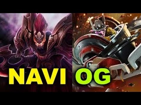 Team NAVI vs Team OG - Dreamleague 5 Dota 2 6.87
