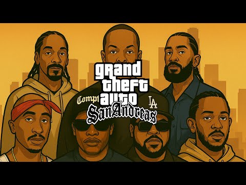 Pop Smoke, Eminem, 2Pac - GTA San Andreas (Remix) ft. Snoop Dogg, 50 Cent, Eazy E, Ice Cube
