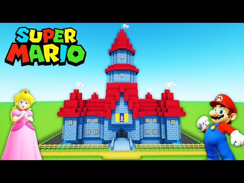 TSMC - Minecraft - Minecraft Tutorial: How To Make Princess Peaches Castle "The Super Mario Bros. Movie"