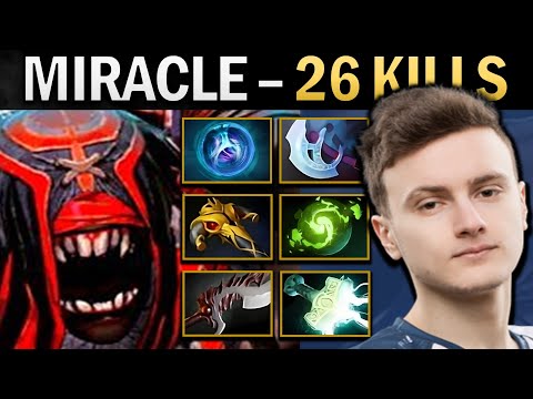 Bloodseeker Gameplay Miracle with 26 Kills and Mjolnir - Ringmaster Dota 2