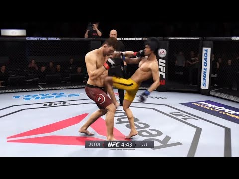 Krzysztof Jotko vs. Bruce Lee (EA Sports UFC 3) - CPU vs. CPU