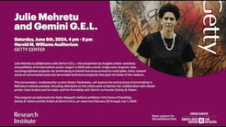Julie Mehretu and Gemini G.E.L. (Getty Research Institute)