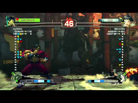 Lsy9983 (Dictator) vs MirrorRfo (Makoto) - SSF4 AE 2012 Ranked (8 Games)