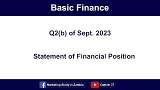 Q2(b) – September 2023