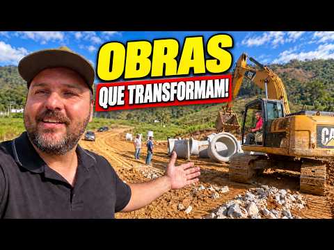 Veja o Trabalho de Perto, obra que transforma em Coronel Pacheco!
