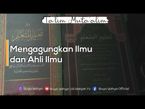 Mengagungkan Ilmu dan Ahli Ilmu | Ta'lim Muta'allim | Nasehat Santri | Buya Yahya |13 Sya'ban 1442 H